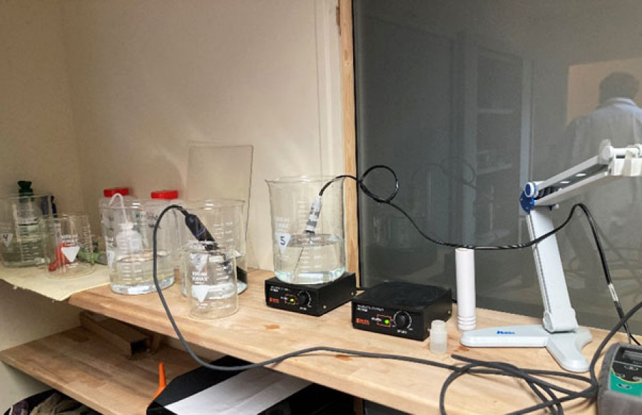 Essai de coagulation en batterie