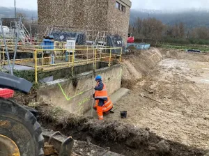 Travaux de réaménagement d’un bassin industriel